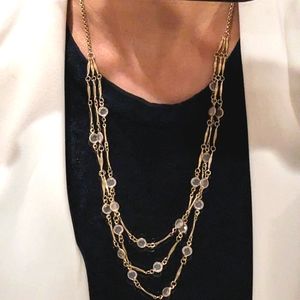 Gold beaded necklace(s) - sold separately or as a bundle